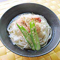 冷やしとろろうどん