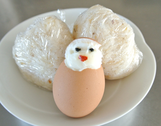 雪だるま卵