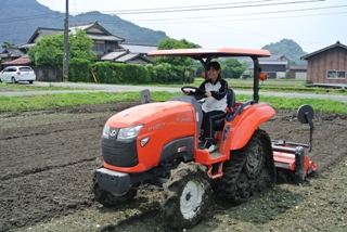 田植えの準備